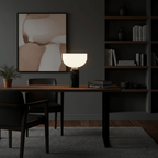 Arno Sphere Marble Table Lamp