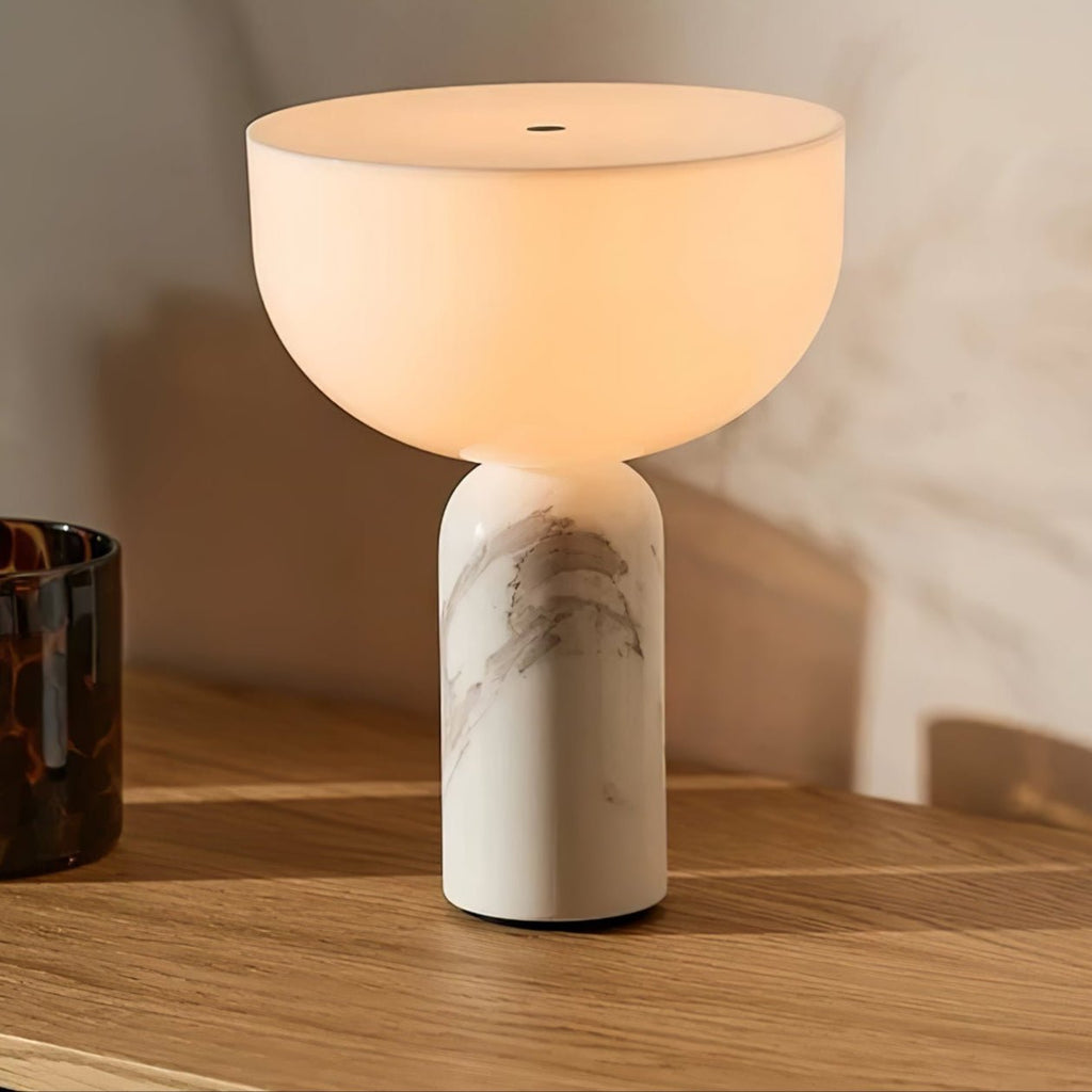 Arno Sphere Marble Table Lamp