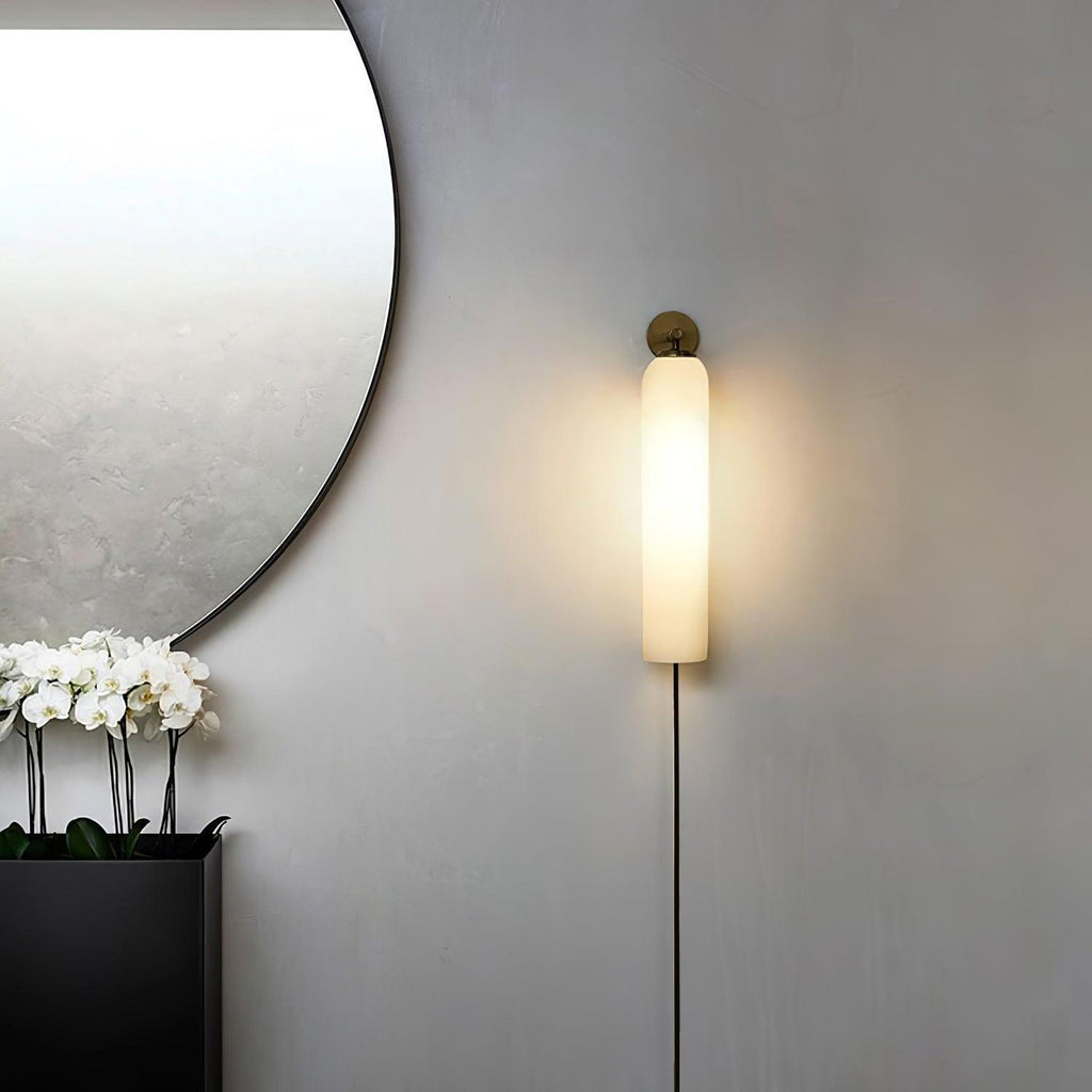 Art Glass Plug-In Sconce Wall lamp