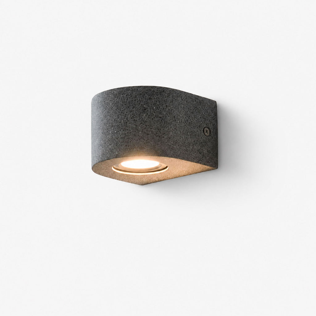 Arvessa Cement Outdoor Wall Sconce