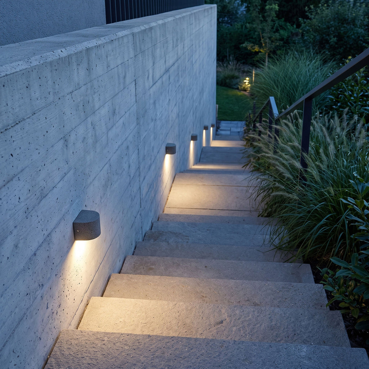 Arvessa Cement Outdoor Wall Sconce
