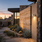 Arvessa Cement Outdoor Wall Sconce