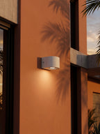Arvessa Cement Outdoor Wall Sconce