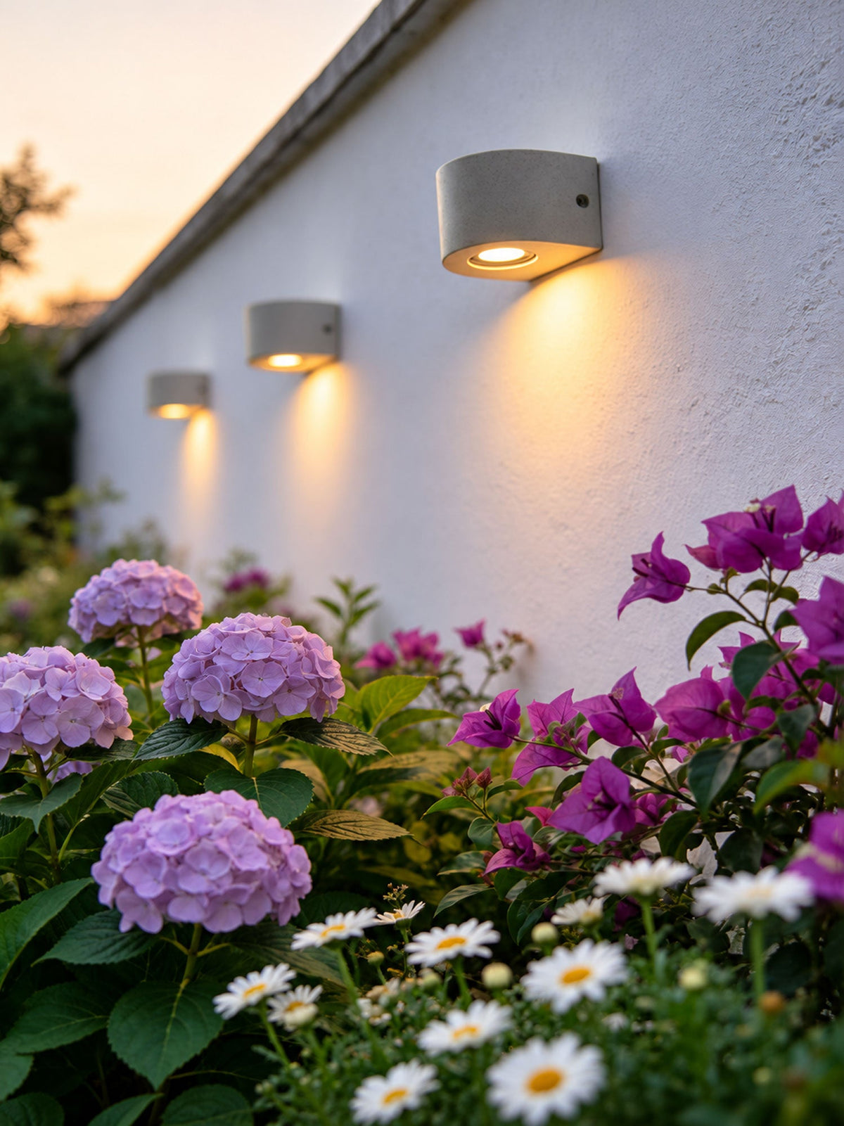 Arvessa Cement Outdoor Wall Sconce