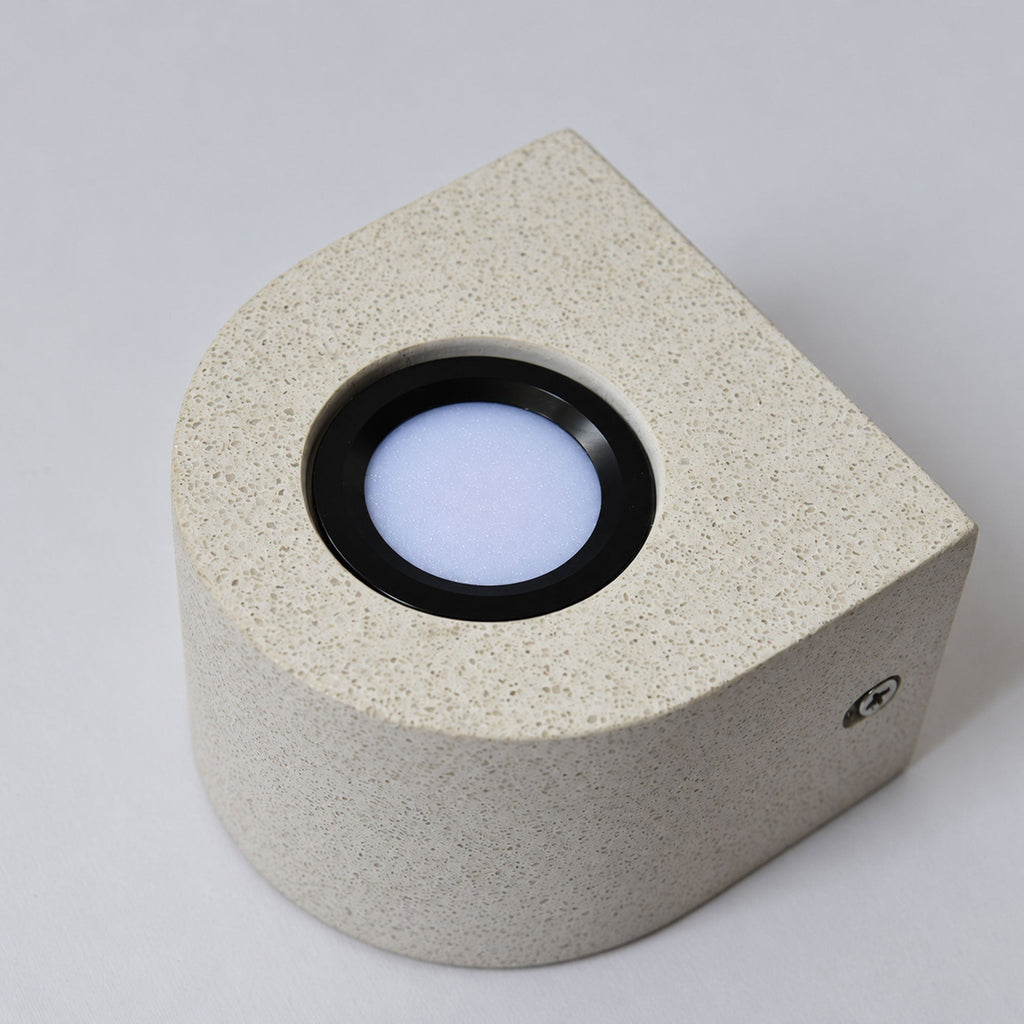 Arvessa Cement Outdoor Wall Sconce