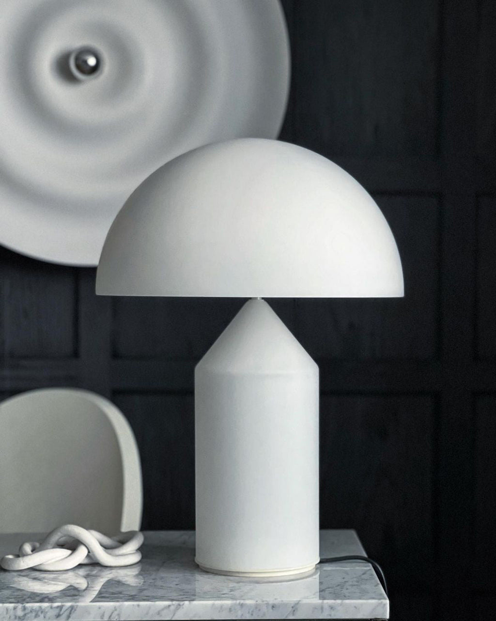 Dorsey Brass Mushroom Table Lamp