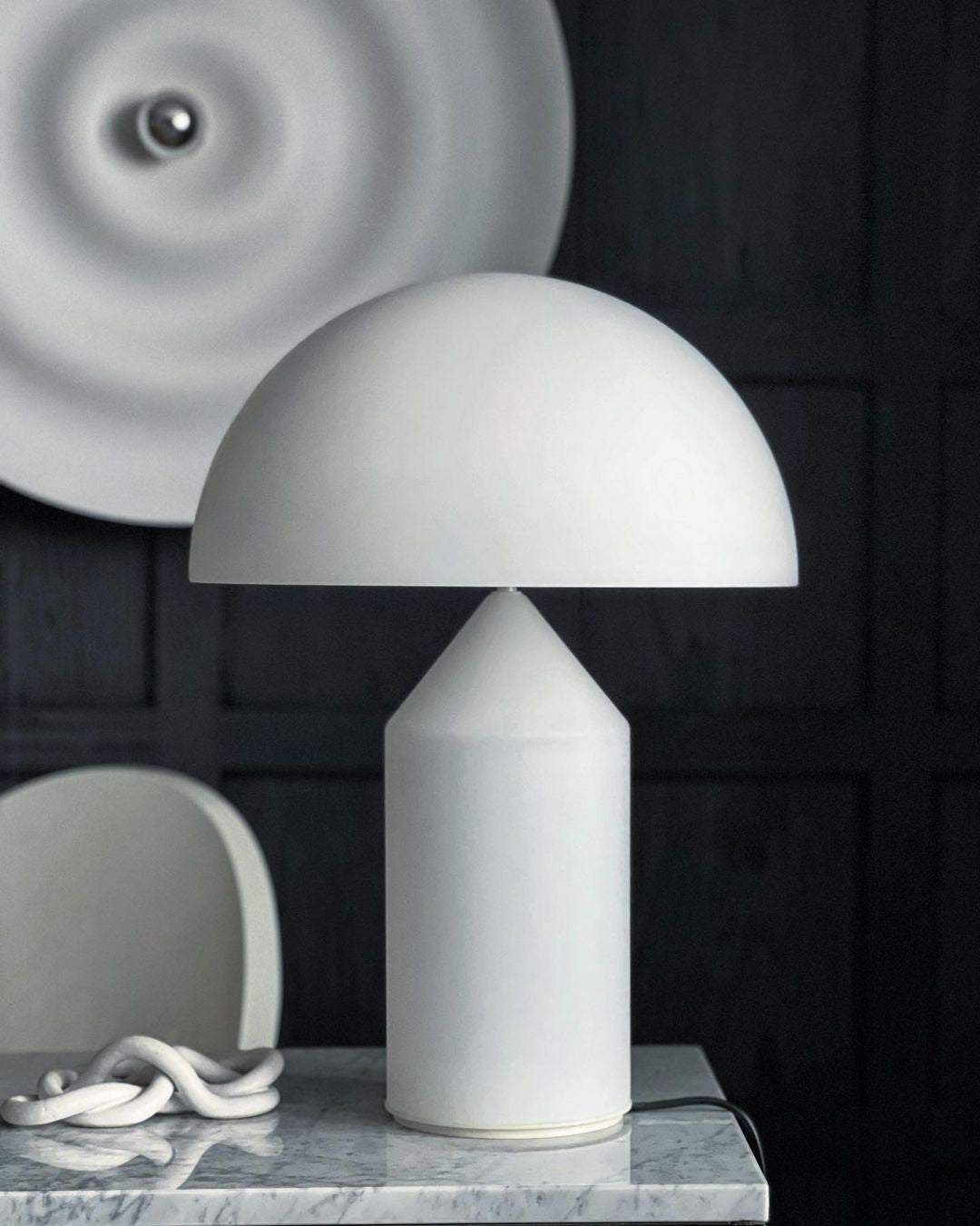 Dorsey Brass Mushroom Table Lamp