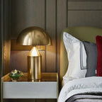 Dorsey Brass Mushroom Table Lamp