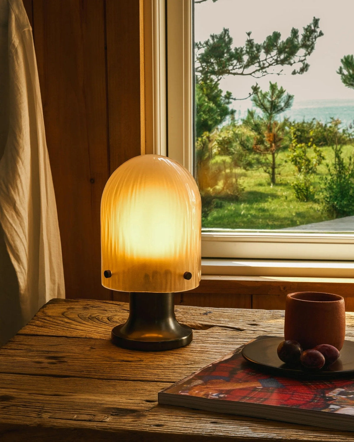 Aura Fluted Table Lamp