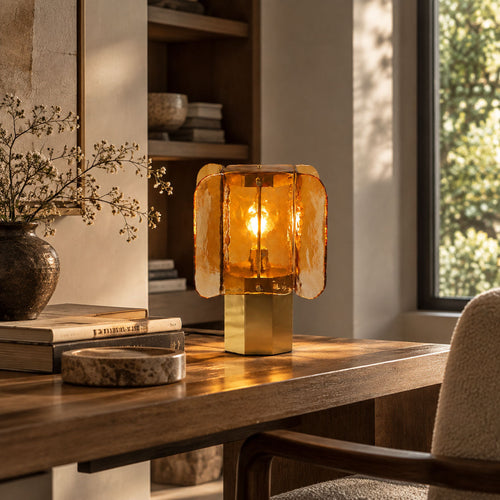 Aurelia Glass Table Lamp
