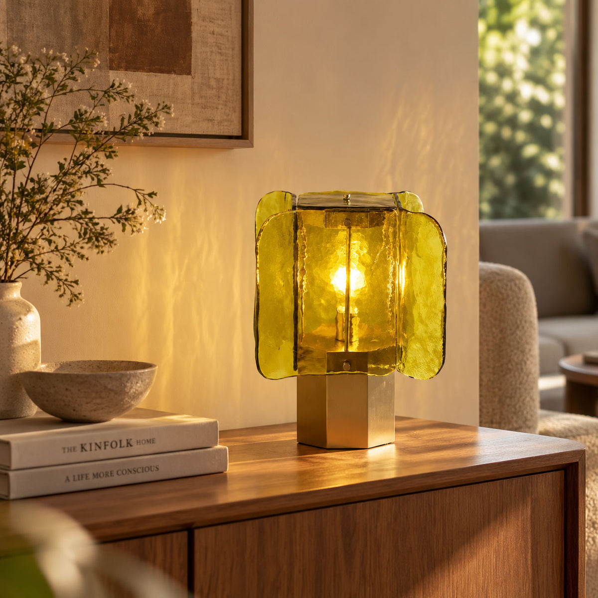 Aurelia Glass Table Lamp