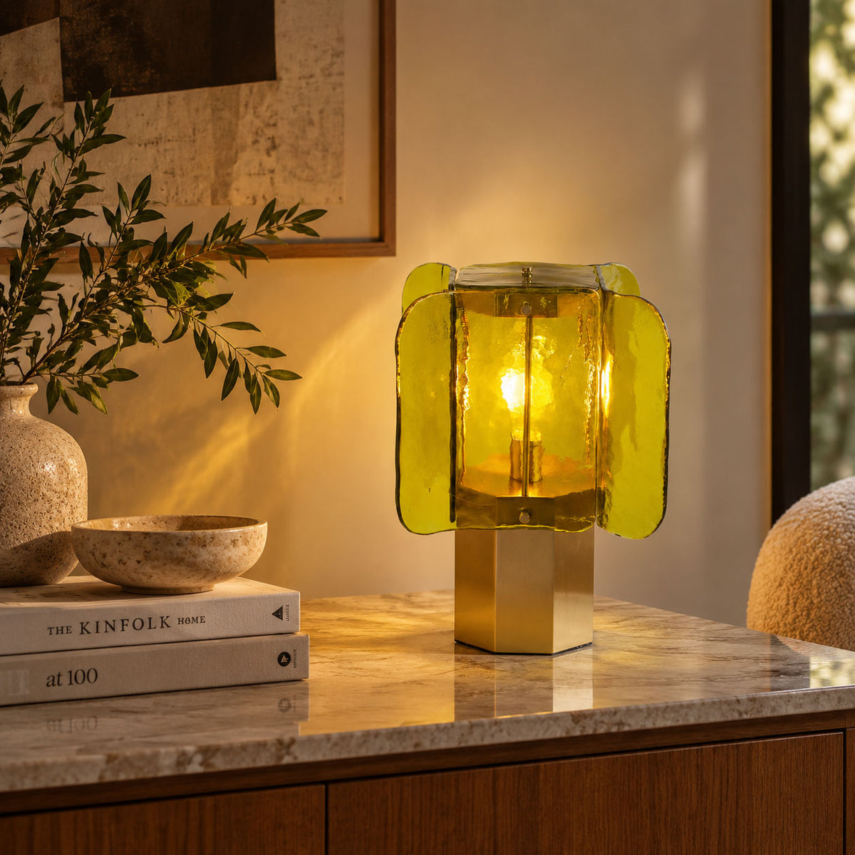 Aurelia Glass Table Lamp