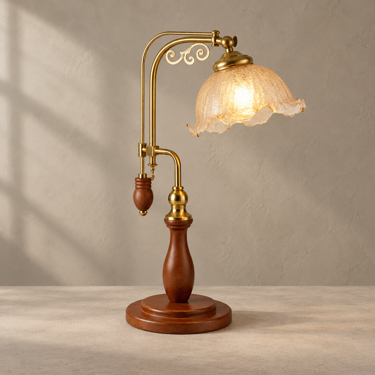 Aurelia Scroll Table Lamp