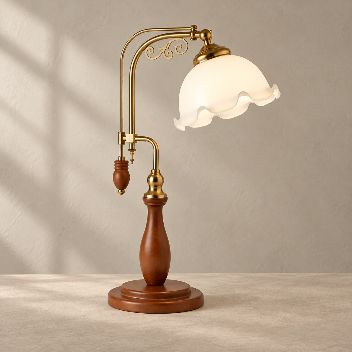Aurelia Scroll Table Lamp