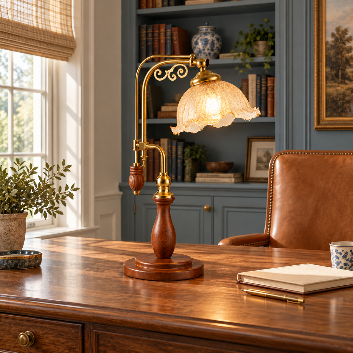 Aurelia Scroll Table Lamp