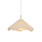 Elara Pendant Light ? 15.7″ x H 59″ / White & Gold Pendant light