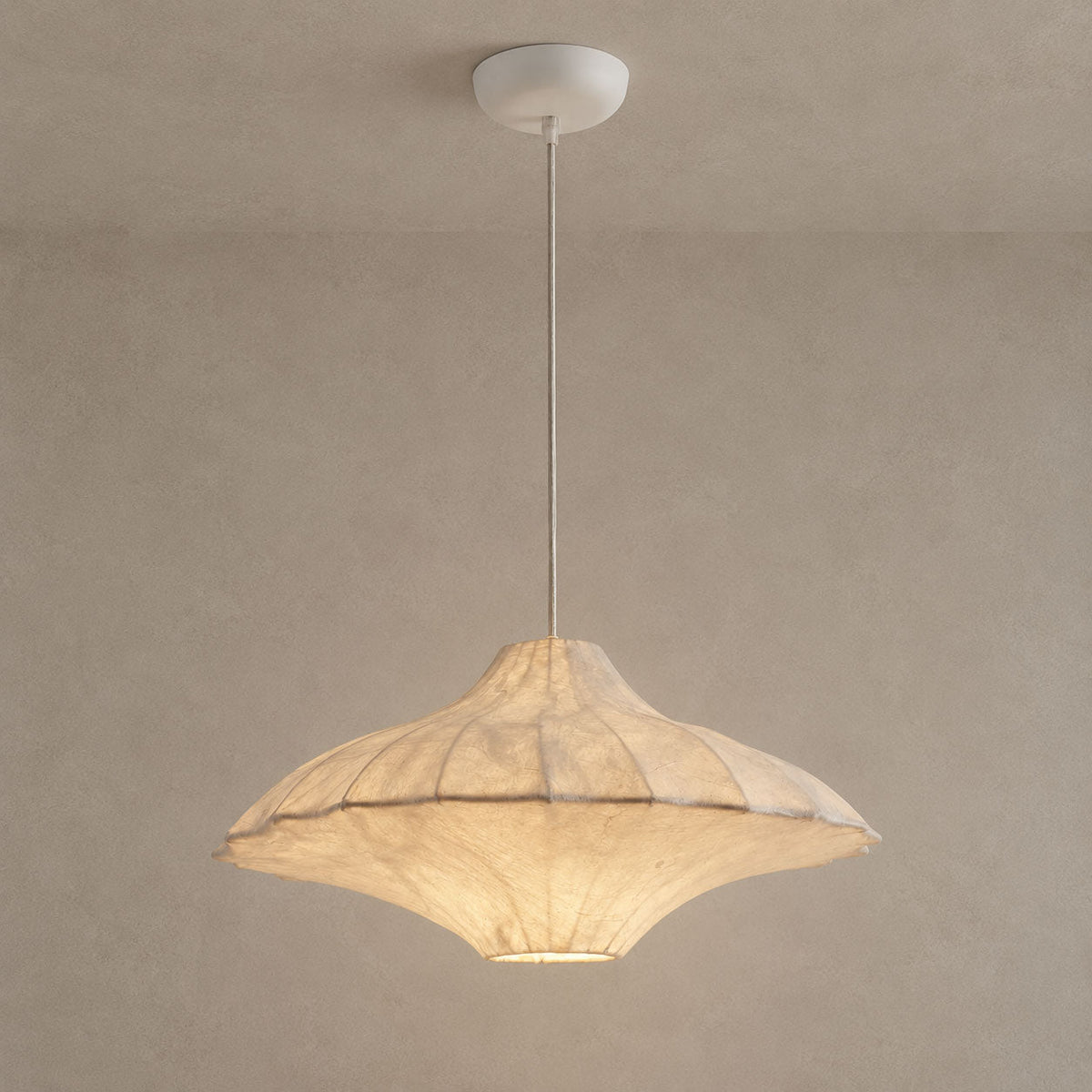Aurielle Silk Pavilion Pendant Lamp