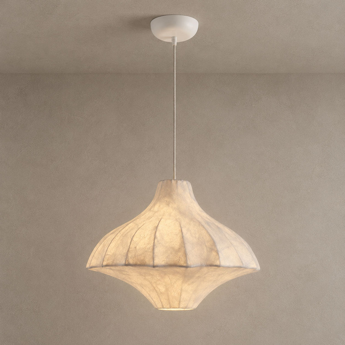 Aurielle Silk Pavilion Pendant Lamp