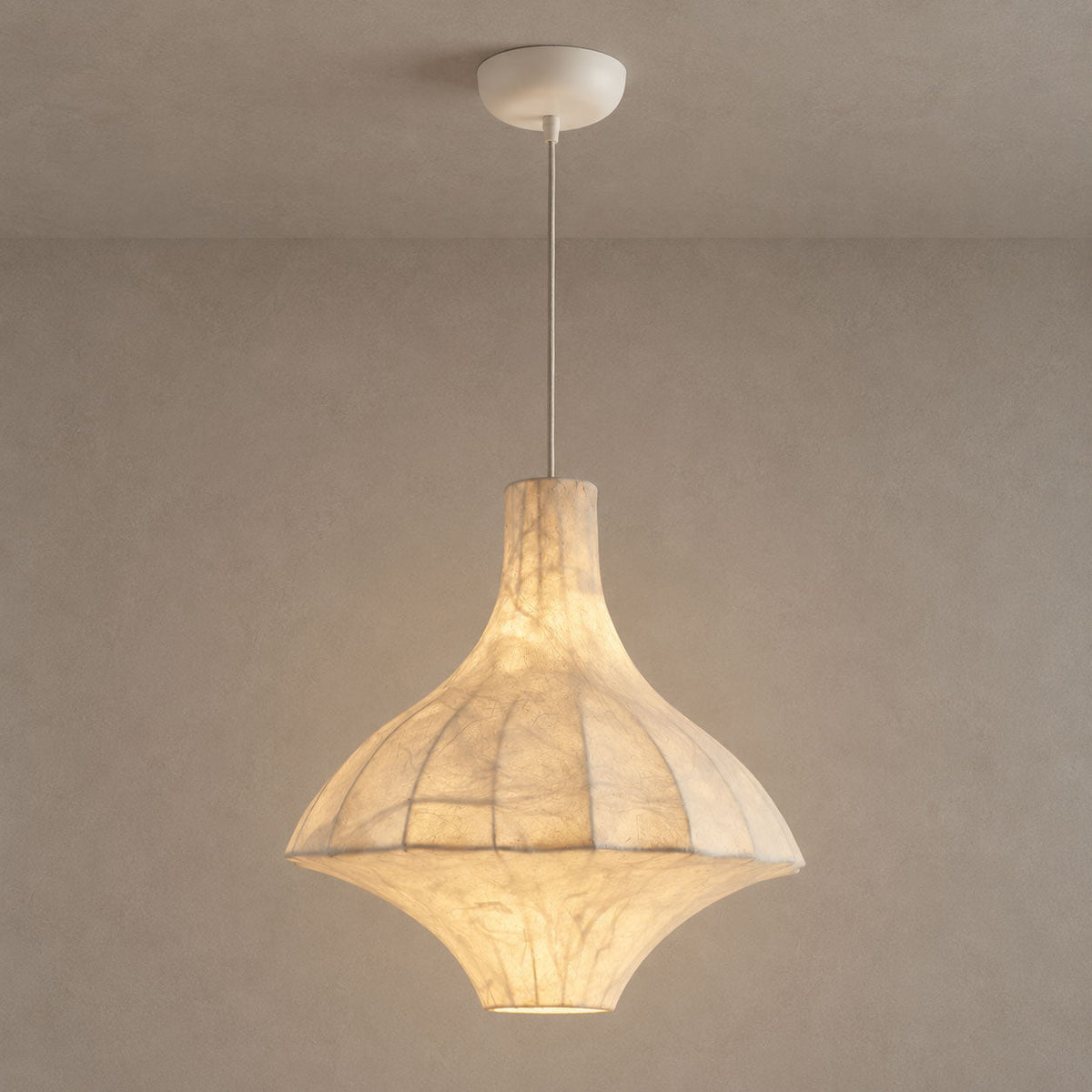 Aurielle Silk Pavilion Pendant Lamp