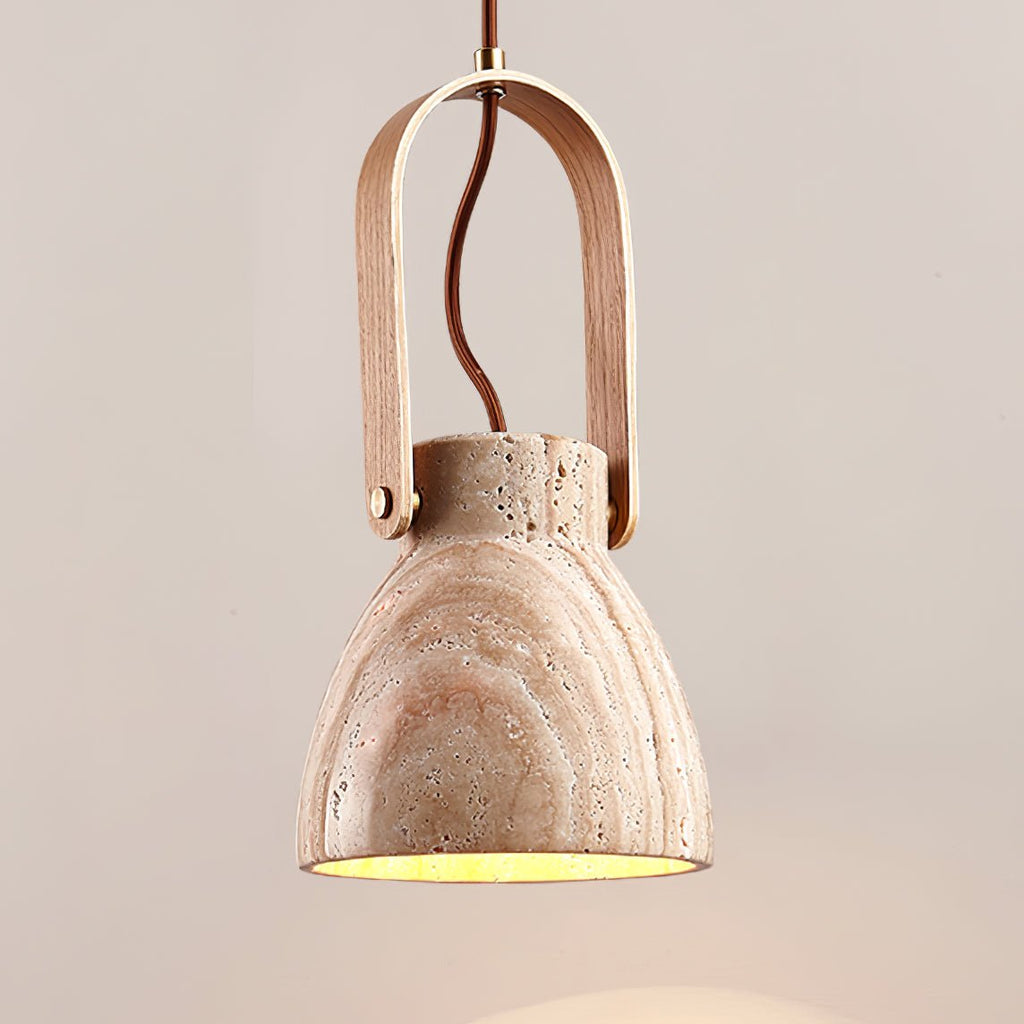 Aveline Travertine Pendant Light