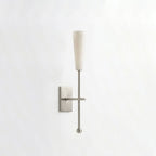 Averon Alabaster Torch Wall Sconce
