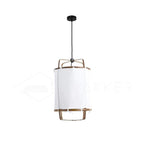 Ay illuminate Pendant Light ? 15.7″ x H 24.4″ / Dia 40cm x H 62cm / White cotton cloth Pendant light