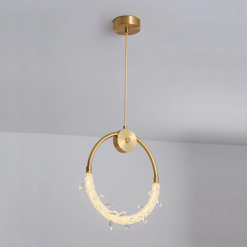 BU08P15G Pendant Light ∅ 11.8″ x H 11.8″ / Dia 30cm x H 30cm / Copper plated / Warm Light Pendant light