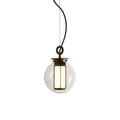 Bai Family Pendant Light Model A1: ∅ 7″ x H 9.8″ / Dia 18cm x H 25cm / Clear Pendant light