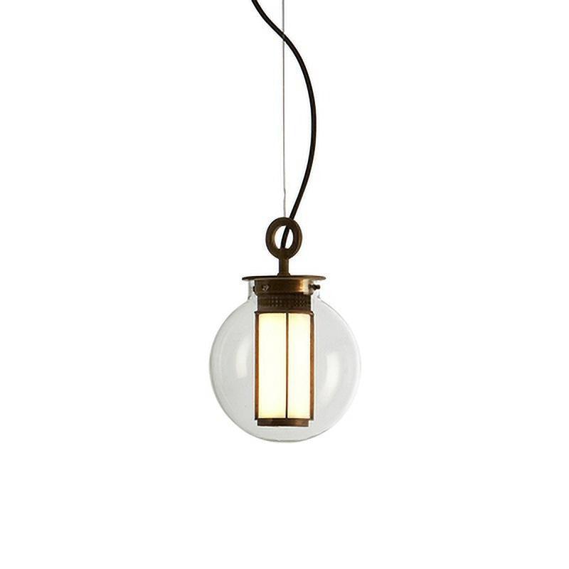 Bai Family Pendant Light Model A1: ∅ 7″ x H 9.8″ / Dia 18cm x H 25cm / Clear Pendant light