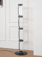 Bamboo Glass Floor Lamp Floor lamp