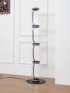 Bamboo Glass Floor Lamp Floor lamp
