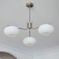 Barndon Chandelier ∅ 31.5″ x H 10.6″ / Dia 80cm x H 27cm / Sand Nickel Chandelier