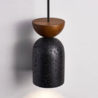 Basalt Walnut Drop Pendant Light