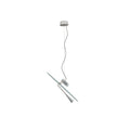 Bascula Pendant Lamp ∅ 19.7″ x H 7.1″ / Dia 50cm x H 18cm / White / Warm Light Pendant light