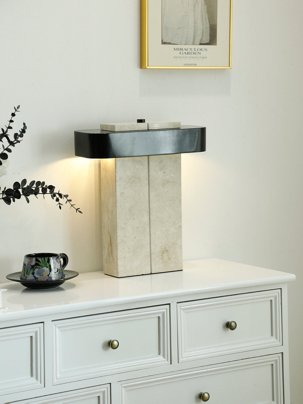 Bastion Marble Table Lamp