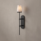 Baton Alabaster Wall Sconce