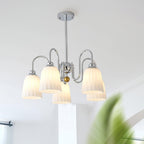 Bauhaus Pleated Chandelier Chandelier