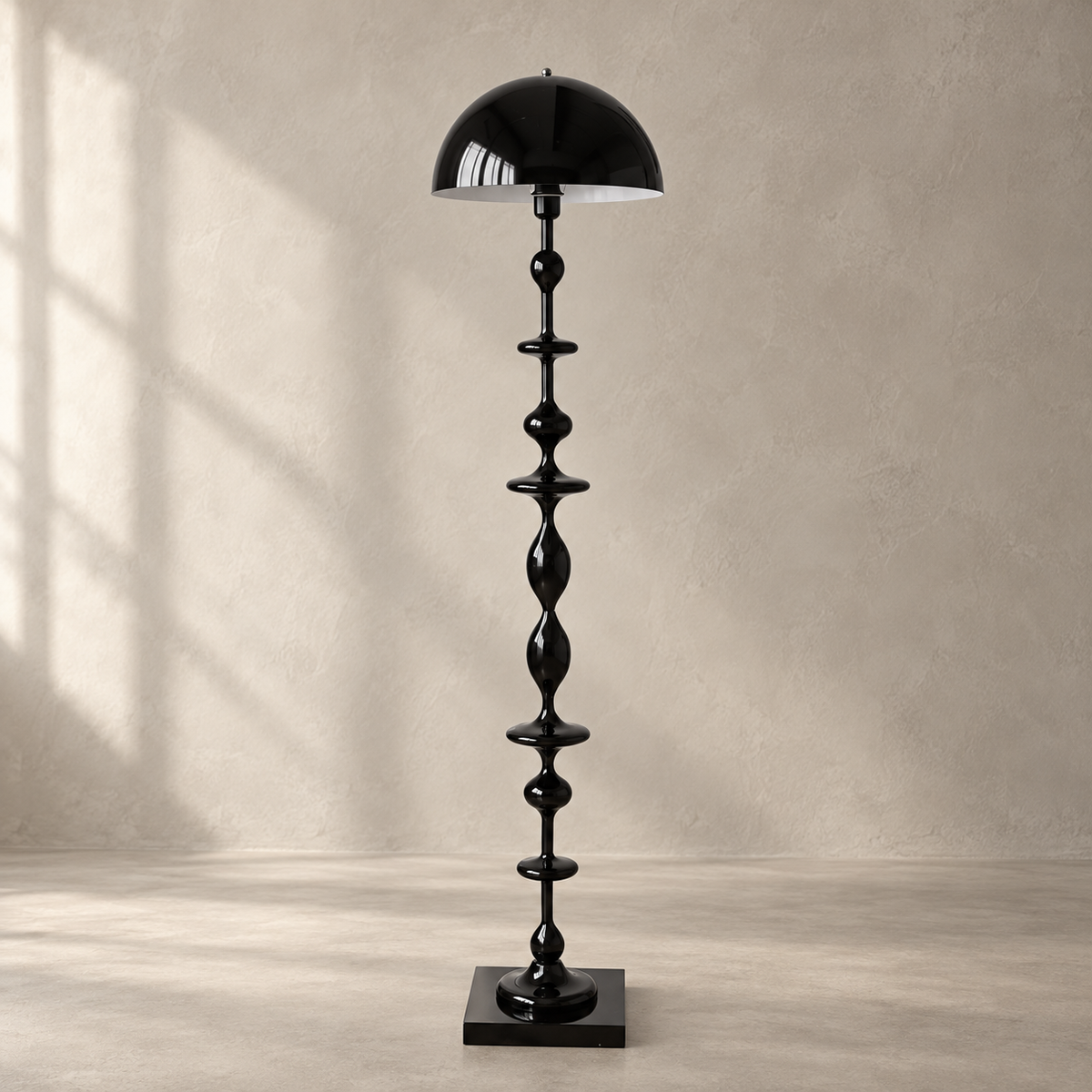 Beaded Mushroom Floor Lamp