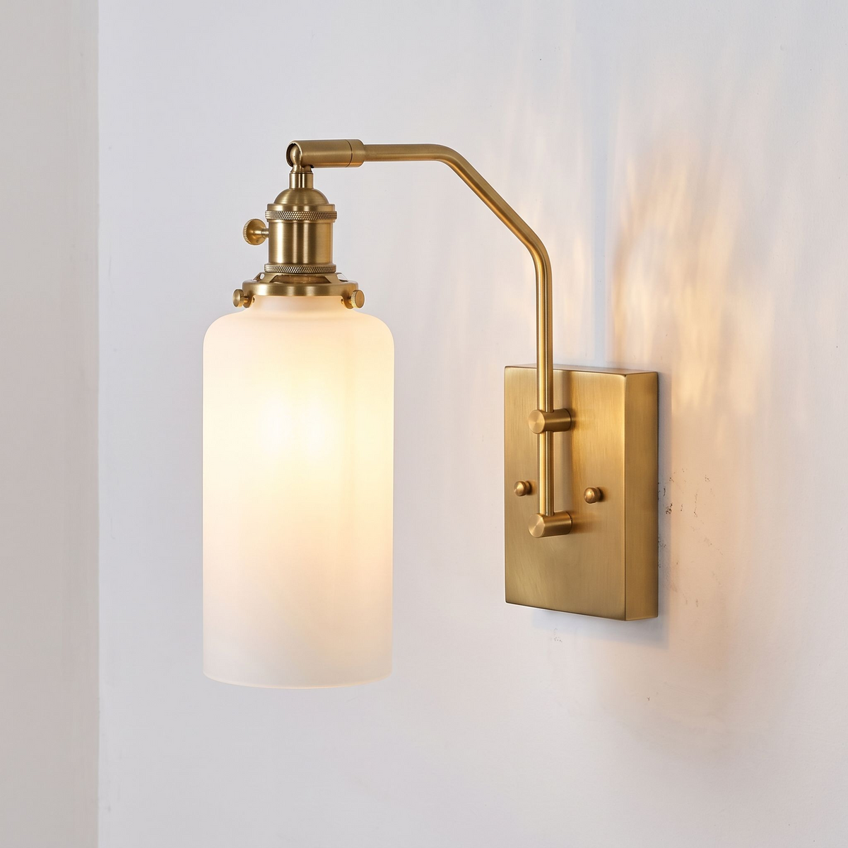 Beaker Glass Wall Sconce