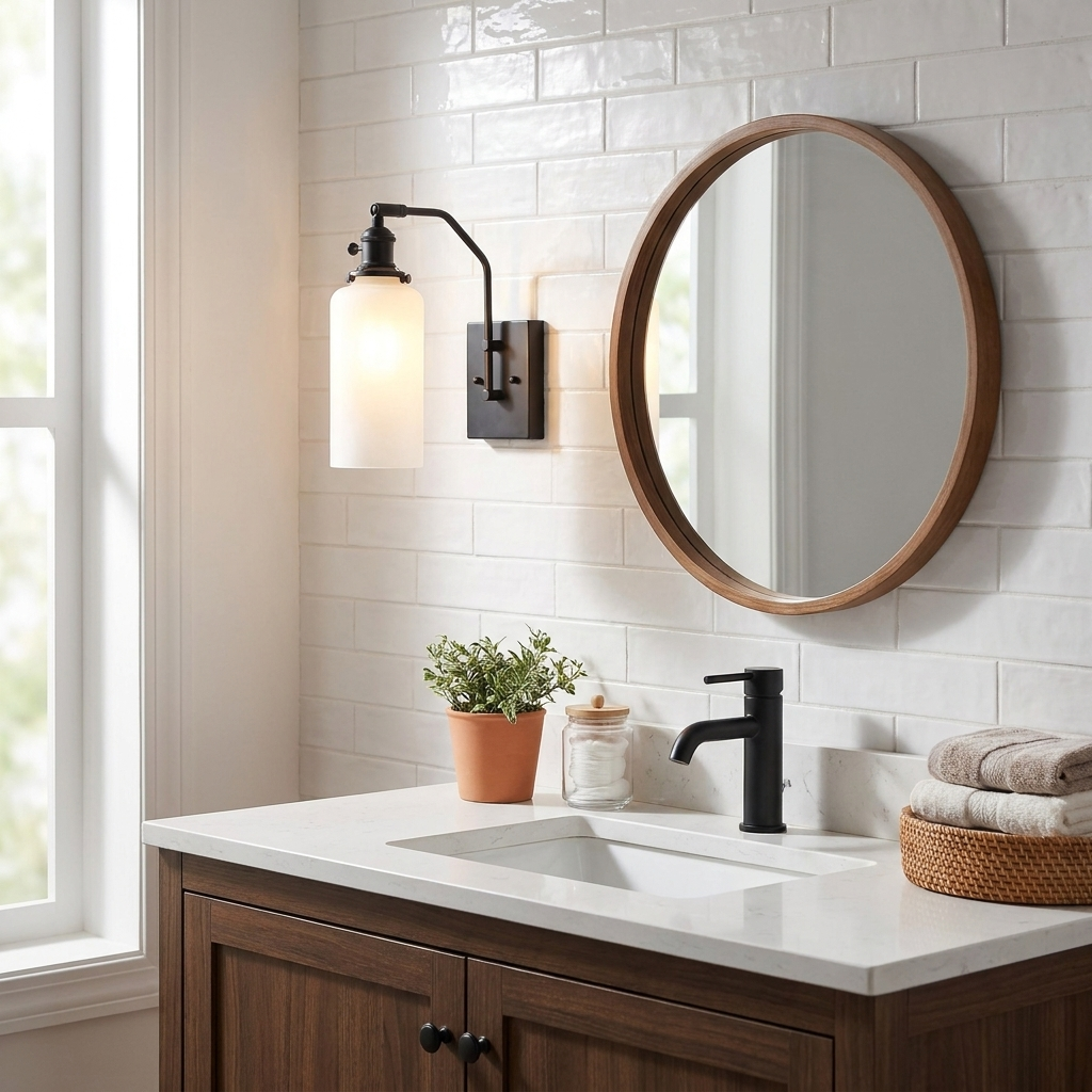 Beaker Glass Wall Sconce