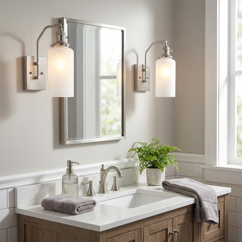 Beaker Glass Wall Sconce