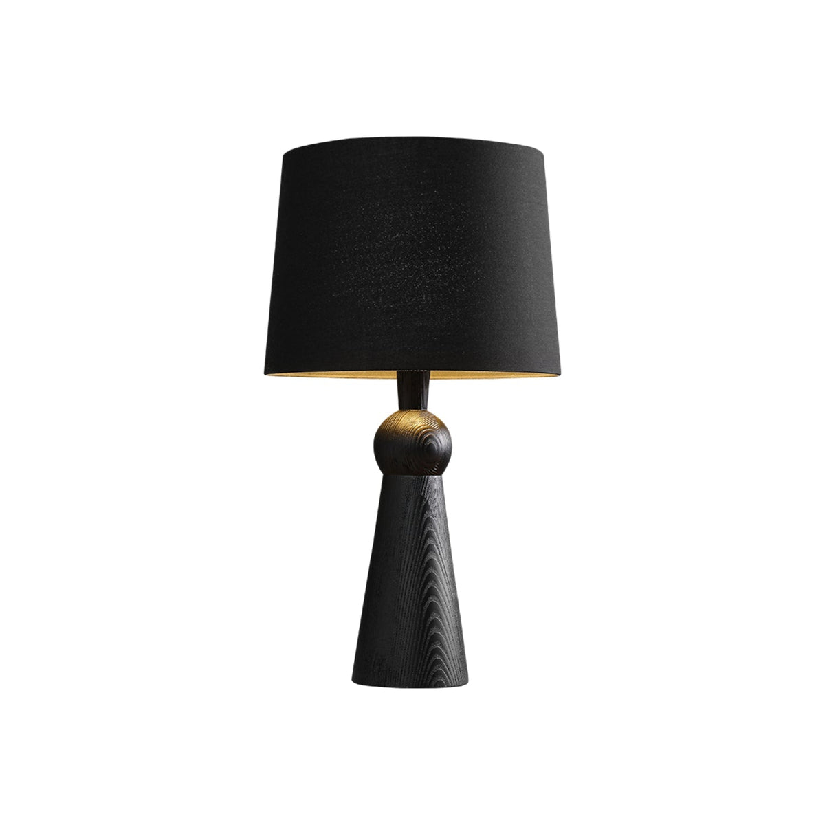 Bella Table Lamp ∅ 14.9″ x H 26.8″ / Black / US Plug Table lamp