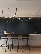 Belt Pendant Lamp Chandelier
