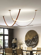 Belt Pendant Lamp Chandelier