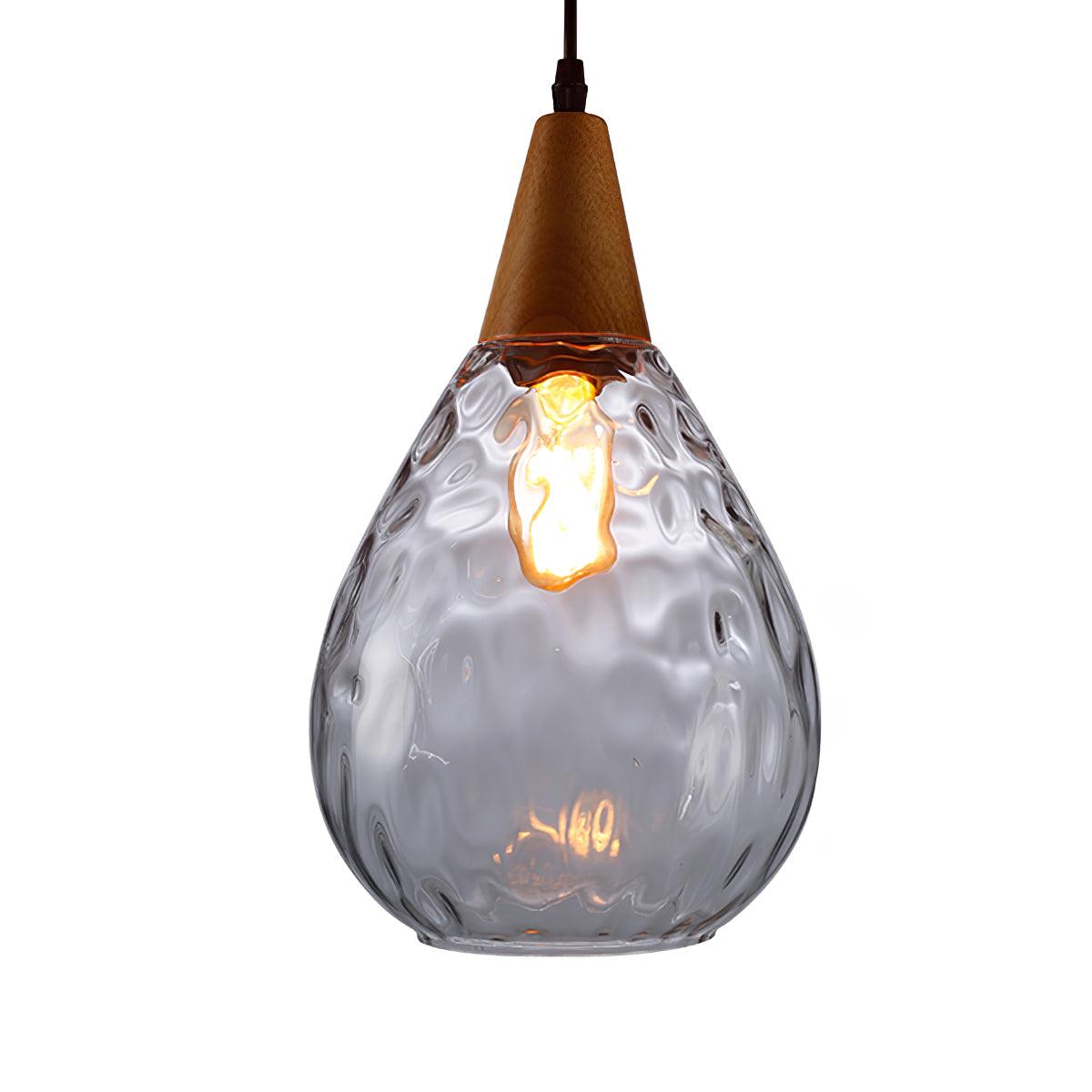 Besnier Glass Pendant Light ? 7.9″ x H 9.1″ / Dia 20cm x H 23cm / Transparent Pendant light