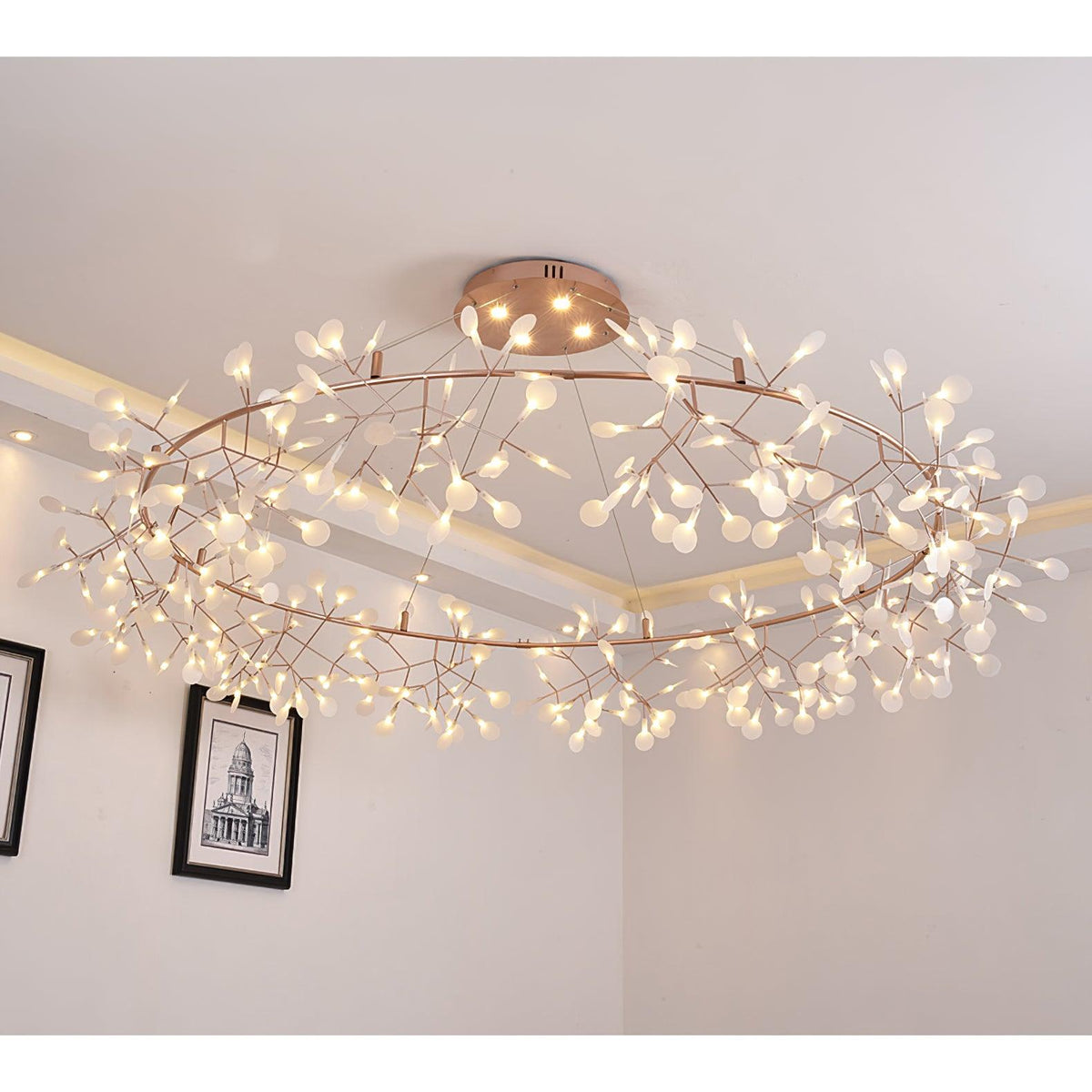 Big O Firefly LED Chandelier Chandelier