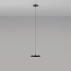 Bilancella Suspension Lamp ∅ 7.9″ x H 59″ / Dia 20cm x H 150cm / Black / Warm Light Pendant light