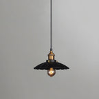 Black Skirt Pendant Light ∅ 9.8″ x H 5.5″ / Dia 25cm x H 14cm / Gold & Black Pendant light