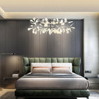 Black Big O Firefly LED Chandelier Chandelier
