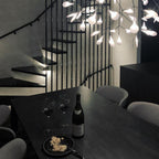 Black Firefly LED Chandelier Chandelier